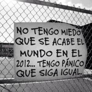 Queísmo - tengo miedo que